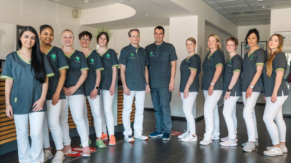 Team der urologischen Praxis in Bocholt